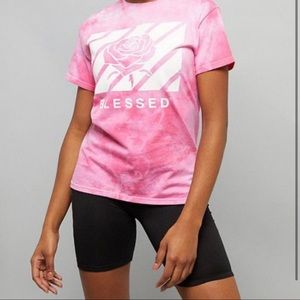 “Blessed” Rose Graphic Tee